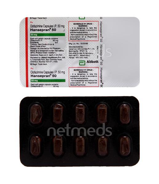 Netmeds | Hansepran 50mg Capsule 10'S