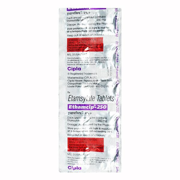 Netmeds | Ethamcip 250mg Tablet 10'S