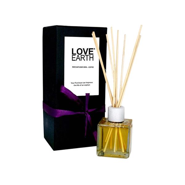 Netmeds | Love Earth Premium Reed Diffuser Coffee Toxin Free Lasting Fragrance 30 ml