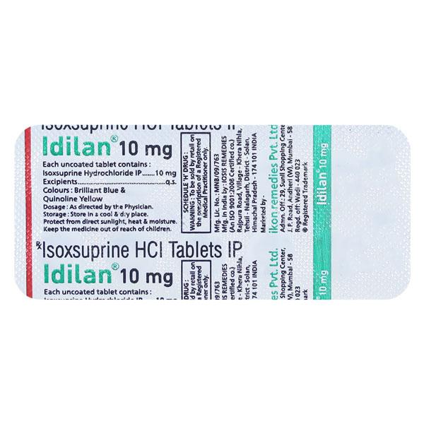 Netmeds | IDILAN 10mg Tablet 10's