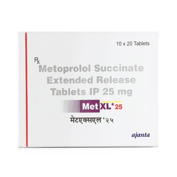 Netmeds | MET XL 25mg Tablet 20's