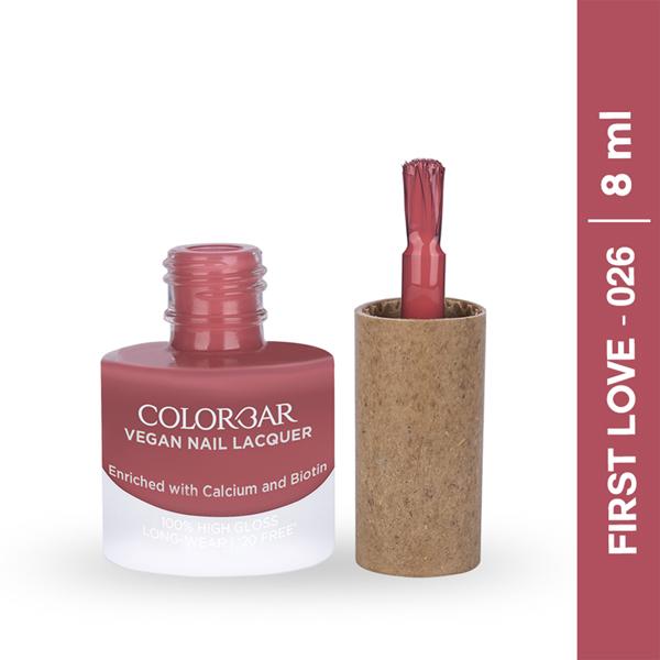 Netmeds | Colorbar Vegan Nail Lacquer-First Love-026 8 ml