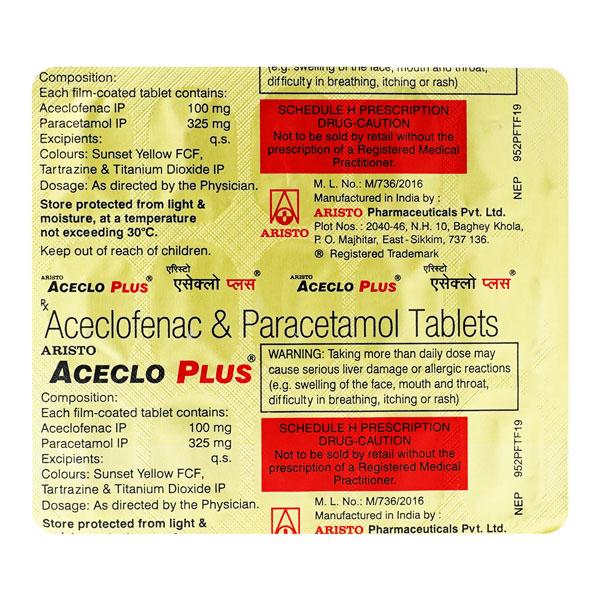 Netmeds | Aceclo Plus Tablet 15'S