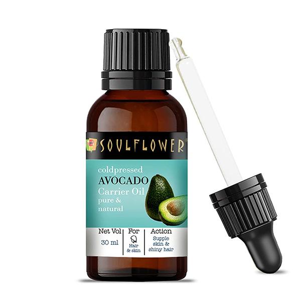 Netmeds | Soulflower Coldpressed Avocado Carrier Oil 30 ml