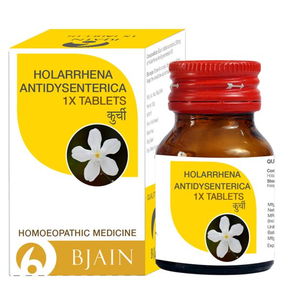 Netmeds | Bjain Holarrhena Antidysenterica 1X Tablets 25 gm