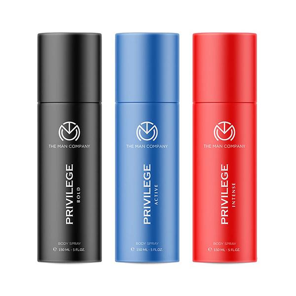 Netmeds | The Man Company Premium Grooming Essential for Men Body Spray Trio-Bold TMC-WEB-2322 1's