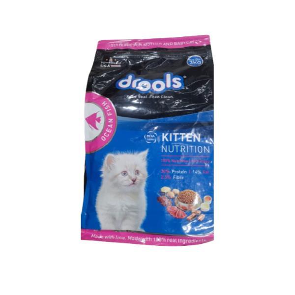 Netmeds | Drools Kitten Nutrition Pet Food For Cats - Ocean Fish 3 kg