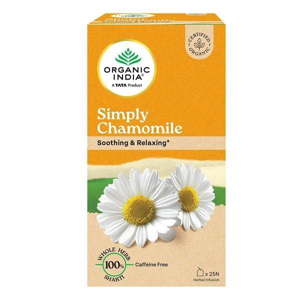 Netmeds | Organic India Tea Bags- Simply Chamomile 25's