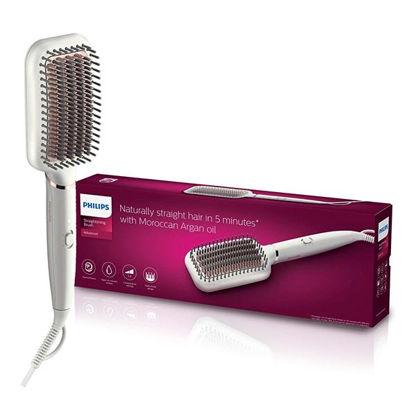 Netmeds | Philips Advanced Heated Straightening Brush (BHH880/50) 1's