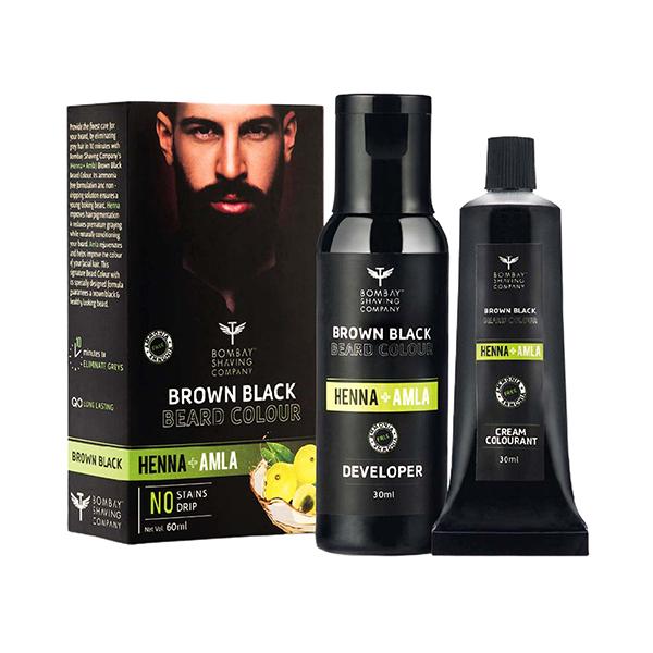 Netmeds | Bombay Shaving Company Beard Colour Brown Black 60 ml