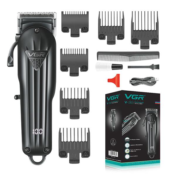 Netmeds | VGR V-282 Trimmer 200 min Runtime 6 Length Settings (Black) 1's