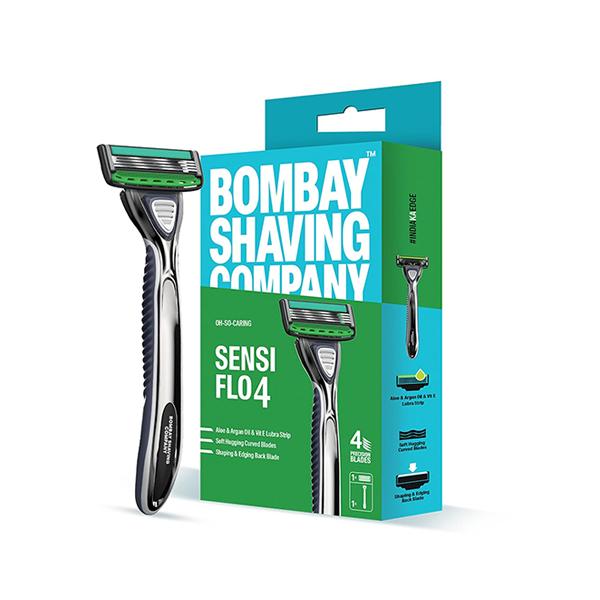 Netmeds | Bombay Shaving Company Sensi Flo 4 Razor for Men, Shaving Razor for Men 60 g