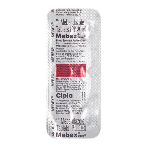 Netmeds | Mebex Tablet 6'S