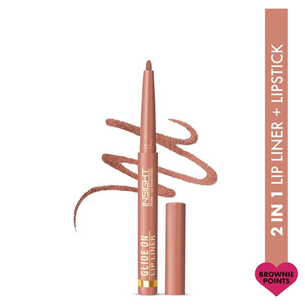 Netmeds | Insight Cosmetics Glide On Lip Liner - Brownie Points 0.3 gm