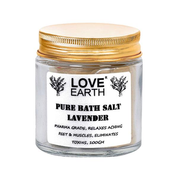 Netmeds | Love Earth Pure Bath Salt With Pure Epsom Salt & Essential Oil 100 gm