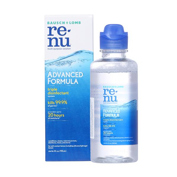 Netmeds | Renu Advanced Formula Multi-Purpose Contact Lens Solution 118 ml