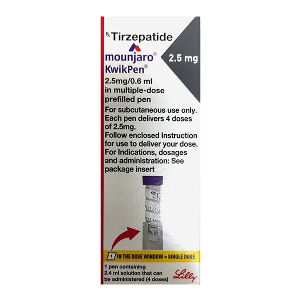 Netmeds | MOUNJARO 2.5 Kwikpen 0.6ml