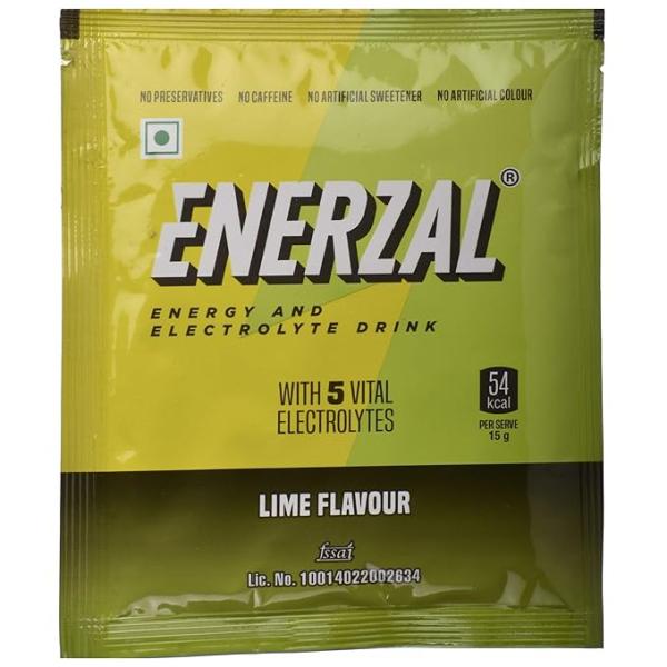 Netmeds | Enerzal Energy and Electrolyte Powder - Lime 75 g
