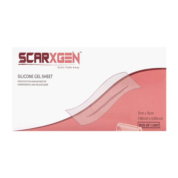 Netmeds | Scarxgen Silicone Gel Sheet (3 cm X 15 cm) 1's