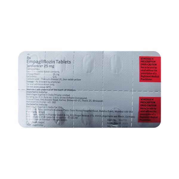 Netmeds | Jardiance 25 Tablet 10'S