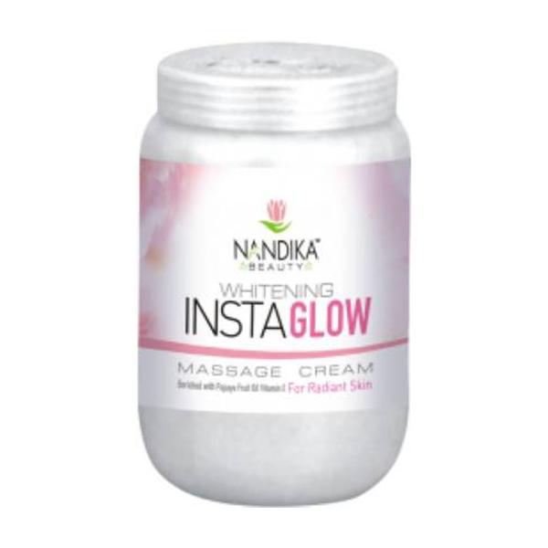 Netmeds | Nandika Beauty Face Massage Cream - Whitening Insta Glow 800 gm