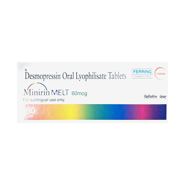 Netmeds | MINIRIN MELT 60mcg Orally Lyophilisate Tablet 30's