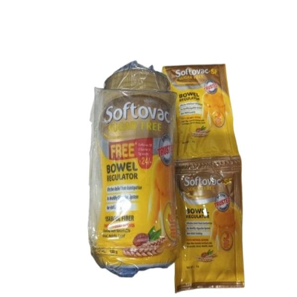 Netmeds | Softovac SF Sugar Free Powder 100 gm with Free Softovac Sachet (2 x 5 gm)
