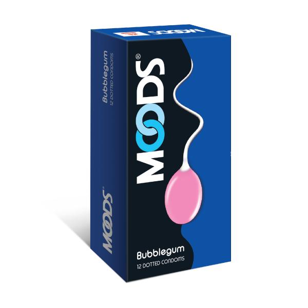 Netmeds | Moods Condoms - Bubblegum 12's