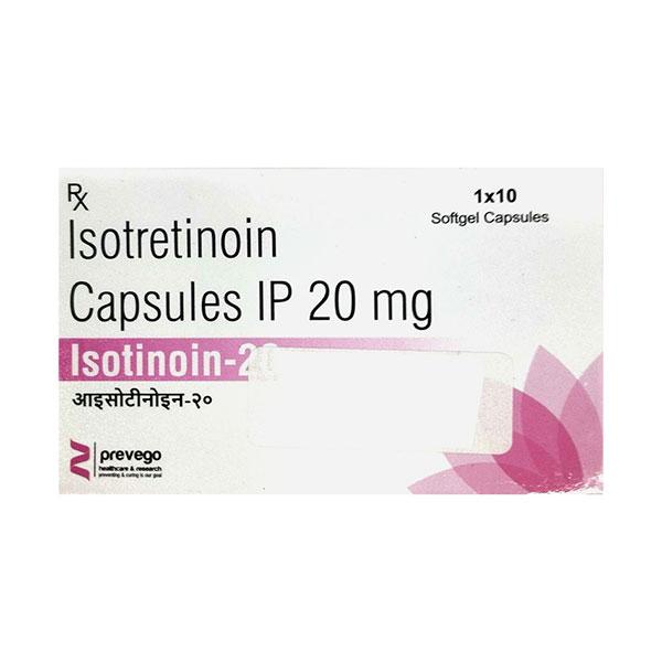 Netmeds | ISOTINOIN 20 Capsule 10's