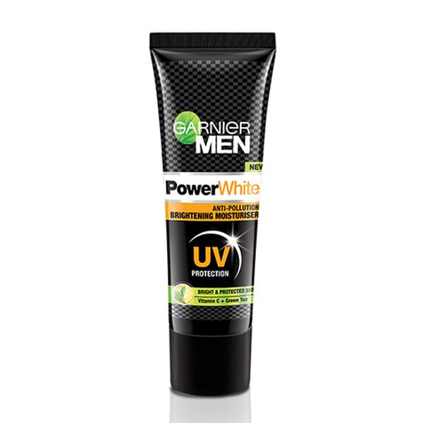 Netmeds | Garnier Men PowerWhite Anti-Pollution Brightening Moisturiser 20 gm