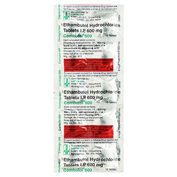 Netmeds | COMBUTOL 600MG TABLET 10'S