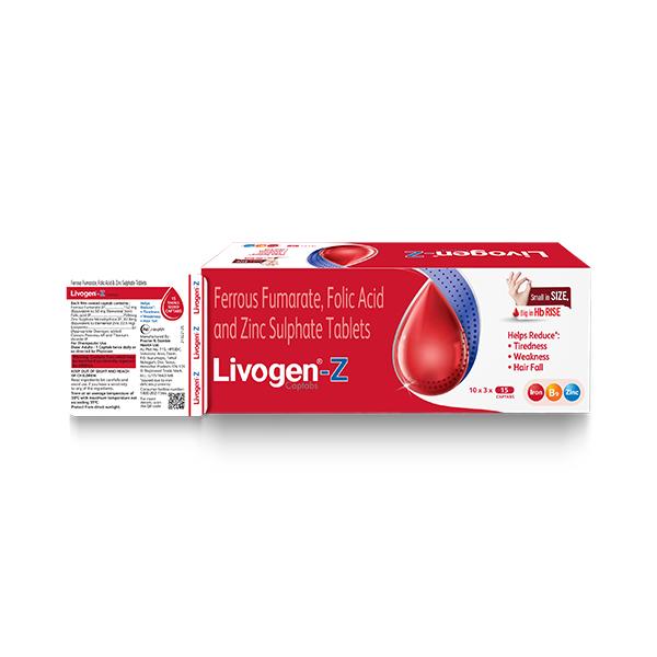Netmeds | Livogen Z Captab 15'S