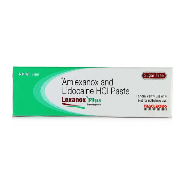 Netmeds | Lexanox Plus Sugar Free Oral Paste 5gm