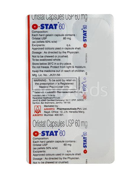 Netmeds | O Stat 60mg Capsule 10'S