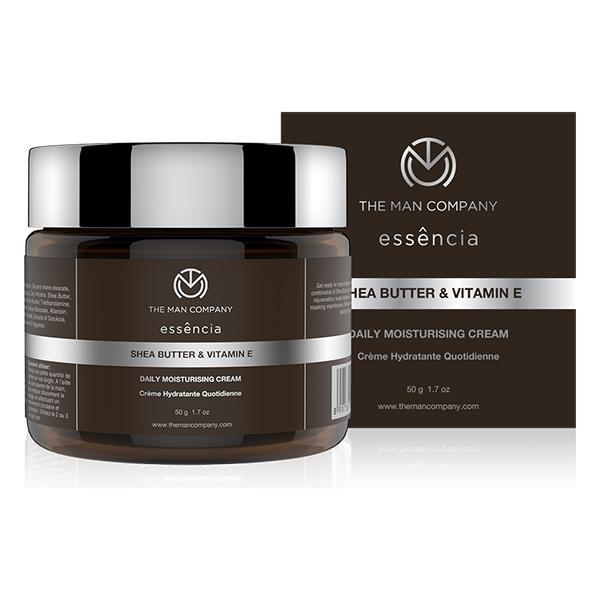Netmeds | The Man Company Daily Moisturising Cream - Shea Butter & Vitamin E 50 gm
