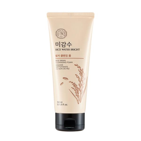 Netmeds | The Face Shop Rice Water Bright Rice Bran Cleansing Foam 150 Ml