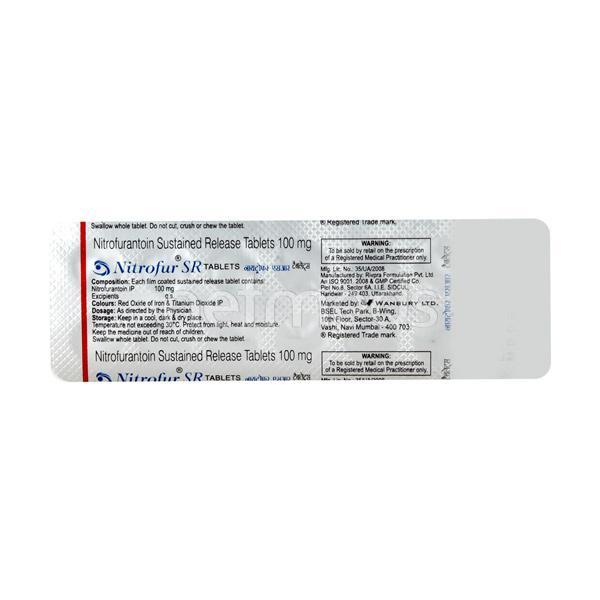 Netmeds | Nitrofur SR 100mg Tablet 14'S