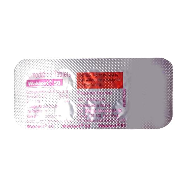 Netmeds | Waklert 50mg Tablet 10'S