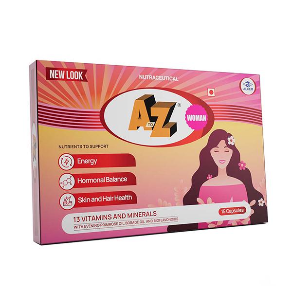 Netmeds | A TO Z Woman Capsule 15'S