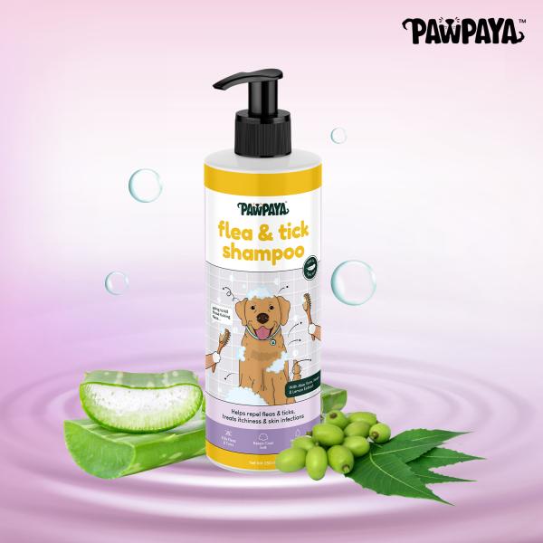 Netmeds | Pawpaya Flea & Tick Shampoo New 250 ml