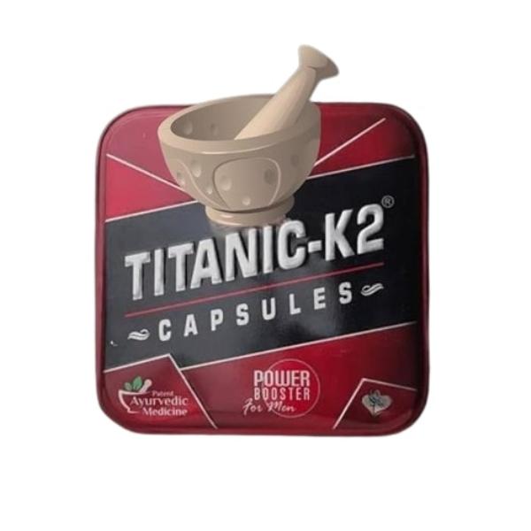 Netmeds | Titanic K2 Power Booster for Men Capsule 6's