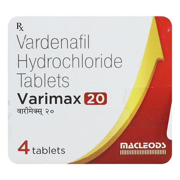 Netmeds | VARIMAX 20mg Tablet 4's