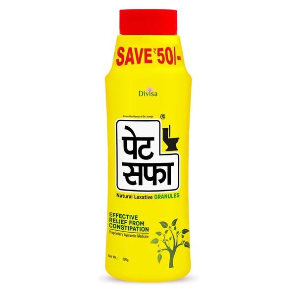 Netmeds | Dr.Juneja's Petsaffa Natural Laxative Granules 200 gm