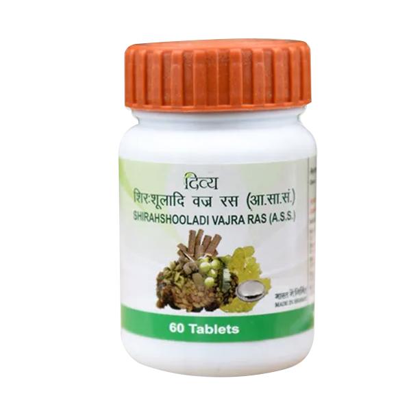 Netmeds | Patanjali Divya Shirahshooladi Vajra Ras Tablet 30's