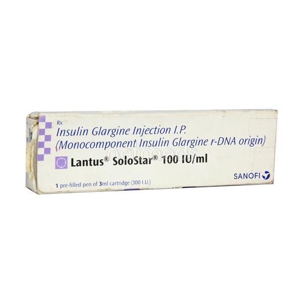 Netmeds | Lantus Solostar 100IU Pen(Prefilled) 1X3ml