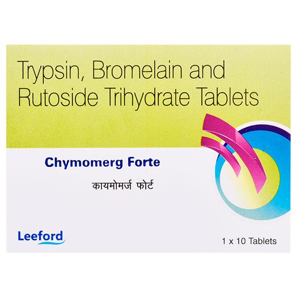 Netmeds | CHYMOMERG FORTE Tablet 10's