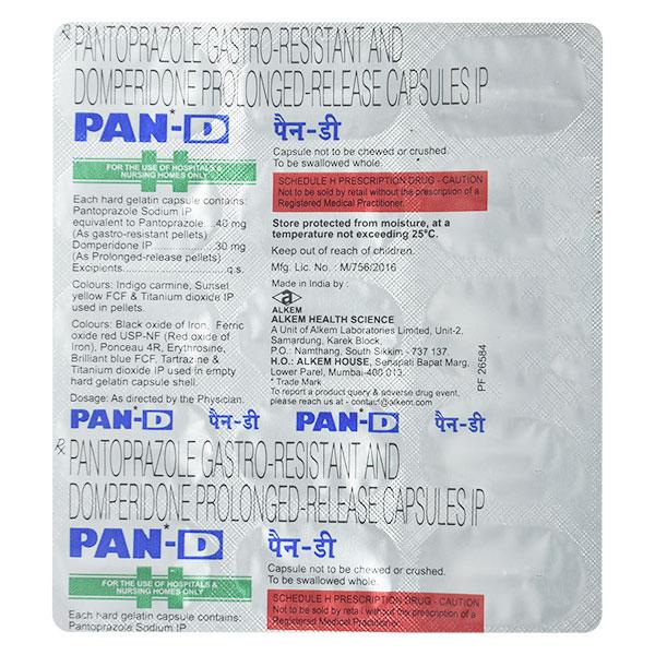 Netmeds | PAN D Capsule 15'S