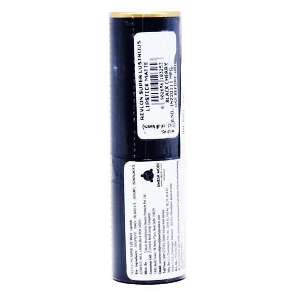 Netmeds | Revlon Super Lustrous - The Luscious Matte Lipstick - Black Cherry 4.2 gm