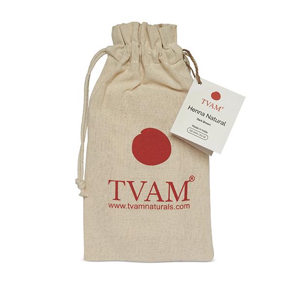 Netmeds | Tvam Henna Natural Powder - Dark Brown 100 gm