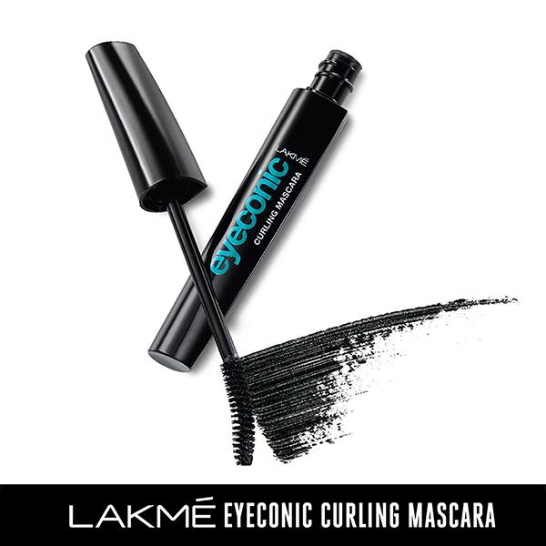 Netmeds | Lakme 9to5 Eyeconic Curling Mascara Deep Black 9 ml